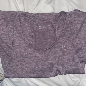 Purple and white mixed UNDER ARMOUR razor back!